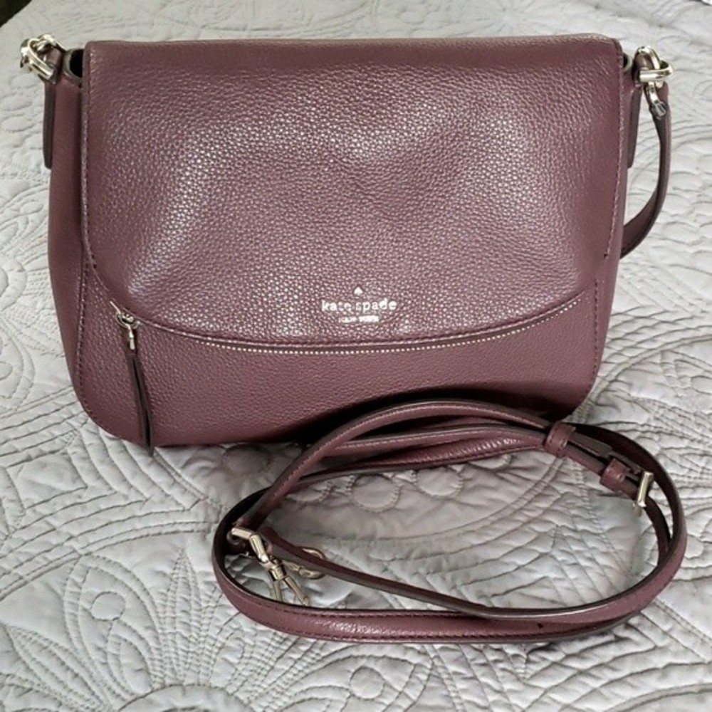 Kate Spade Purple Satchel